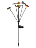 Garden Hero Solar-Dekoleuchte "Butterfly" in Schwarz - (H)72 cm