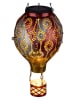 Garden Hero Solarlamp "Air Ballon" zilverkleurig/rood/goudkleurig - (H)43 x Ø 14 cm