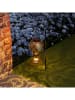 Garden Hero Solarlamp "Air Ballon" zilverkleurig/rood/goudkleurig - (H)43 x Ø 14 cm