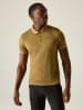 Regatta Functioneel poloshirt "Remex II" mosterdgeel