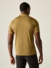 Regatta Functioneel poloshirt "Remex II" mosterdgeel