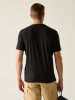 Regatta Funktionsshirt "Fingal Stretch" in Schwarz