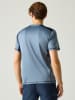 Regatta Koszulka funkcyjna "Virda" w kolorze niebieskim