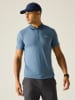 Regatta Funktionspoloshirt "Maverik Stretch" in Blau