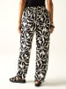Regatta Spodnie "Elbrie" w kolorze czarno-kremowym