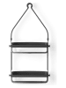 umbra Półka prysznicowa "Flex" w kolorze czarnym - 31 x 65 x 9 cm