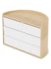 umbra Organizer "Moona" w kolorze biało-beżowym na kosmetyki - 18 x 27 x 15 cm
