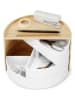 umbra Kosmetik-Organizer ''Moona'' in Weiß/ Beige - (B)18 x (H)27 x (H)15 cm