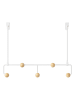 umbra Türgarderobe ''Estique'' in Weiß/ Beige - (B)39 x (H)30 x (T)10 cm