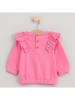 Cotton Fish Sweatshirt in Rosa