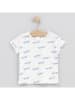 Cotton Fish Shirt in Weiß