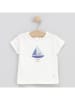 Cotton Fish Shirt in Weiß