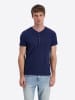 Timezone Shirt "Vintage Henley" donkerblauw