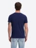 Timezone Shirt "Vintage Henley" donkerblauw