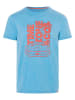 Timezone Shirt in Blau