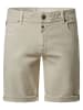 Timezone Spijkershort "Scotty" - slim fit - beige