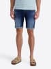 Timezone Spijkershort "Scotty" - slim fit - blauw