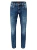 Timezone Spijkerbroek "Eduardo" - slim fit - blauw