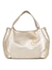 Lia Biassoni Leder-Henkeltasche "Taro" in Gold - (B)28 x (H)25 x (T)18 cm