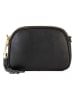 Lia Biassoni Leren schoudertas "Flumendosa" zwart - (B)23 x (H)17 x (D)7 cm
