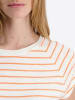 Timezone Shirt oranje/wit