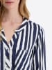 Timezone Bluse "Henley" in Dunkelblau