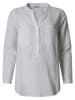 Timezone Bluse "Henley" in Weiß