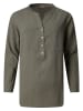 Timezone Bluse "Henley" in Khaki