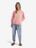 Timezone Sweatshirt lichtroze
