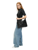 Liebeskind Berlin Skórzana torebka w kolorze czarnym - 33 x 29 x 13 cm