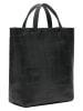 Liebeskind Berlin Skórzana torebka w kolorze czarnym - 23 x 30 x 10 cm