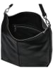 Liebeskind Berlin Leder-Schultertasche in Schwarz - (B)40 x (H)32 x (T)13 cm