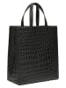 Liebeskind Berlin Skórzana torebka w kolorze czarnym - 29 x 34 x 15 cm