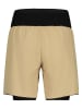Maloja Trailrunningshorts "ChanalM." in Beige/ Schwarz