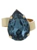 Otazu Vergold. Ring mit Swarovski Kristallen