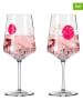 RITZENHOFF 2er-Set: Cocktailgläser "Sommersonett Sprizz" in Rosa - 544 ml