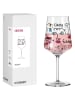 RITZENHOFF Kieliszek w kolorze czarno-błękitno-jasnoróżowym do koktajli - 544 ml