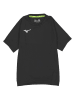 Mizuno Trainingsshirt "Core" in Schwarz