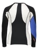 Mizuno Thermounterhemd  "VBody G1 Crew" in Schwarz/ Weiß/ Blau
