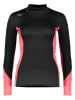 Mizuno Thermo-onderhemd "BT V. Body G2 H.N.SH." zwart/roze
