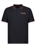 Geographical Norway Poloshirt "Karem" in Schwarz