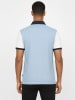 Geographical Norway Poloshirt "Kedilim" in Hellblau/ Weiß