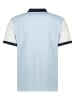 Geographical Norway Poloshirt "Kedilim" in Hellblau/ Weiß