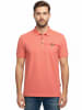 Geographical Norway Koszulka polo "Kelif" w kolorze koralowym