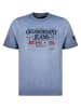 Geographical Norway Shirt "Jeans" blauw