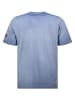 Geographical Norway Shirt "Jeans" in Blau