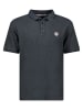 Geographical Norway Poloshirt "Krafto" in Schwarz