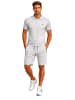 Geographical Norway Sweatbermudas "Poliar" in Grau