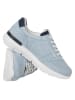 HASSIA Leder-Sneakers in Hellblau