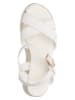 Patrizia Pepe Leren haksandalen wit